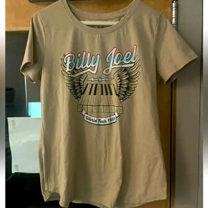 BILLY JOEL OFFICIAL RETRO “WORLD TOUR 1984” T-SHIRT - ADULT Medium GUC